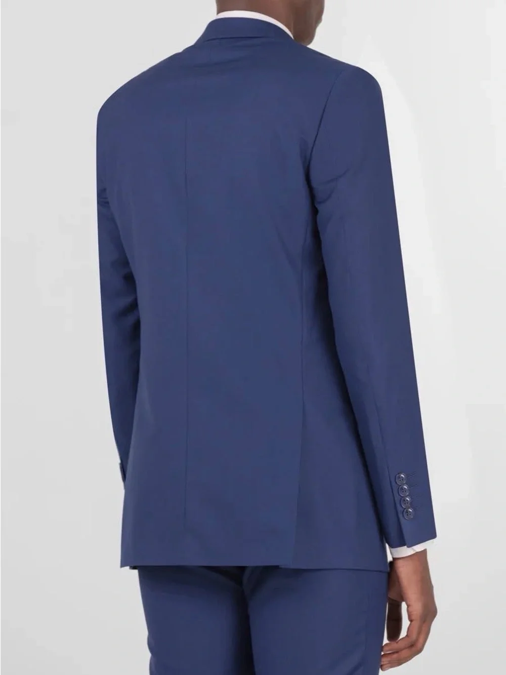 Men's Pocket Fit Blue Suit Jacket & Trousers